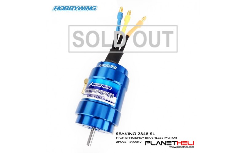 HobbyWing Seaking 2848 3900KV with water cooling system 4-pole brushless motor sensorless for RC boats
